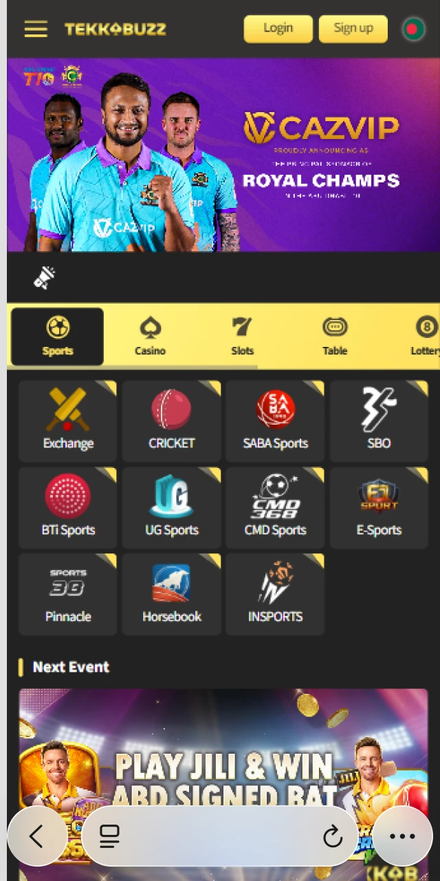 Tap the secure link to obtain the TekkaBuzz App for iOS.
