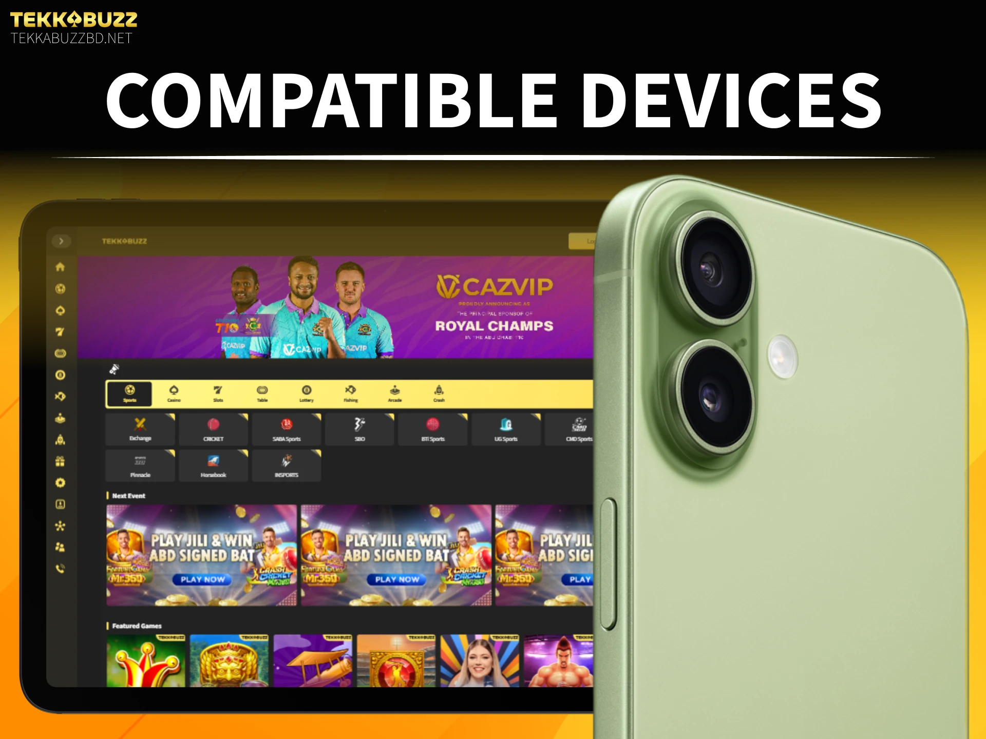 Verify iOS compatibility to run the TekkaBuzz App on your iPhone.