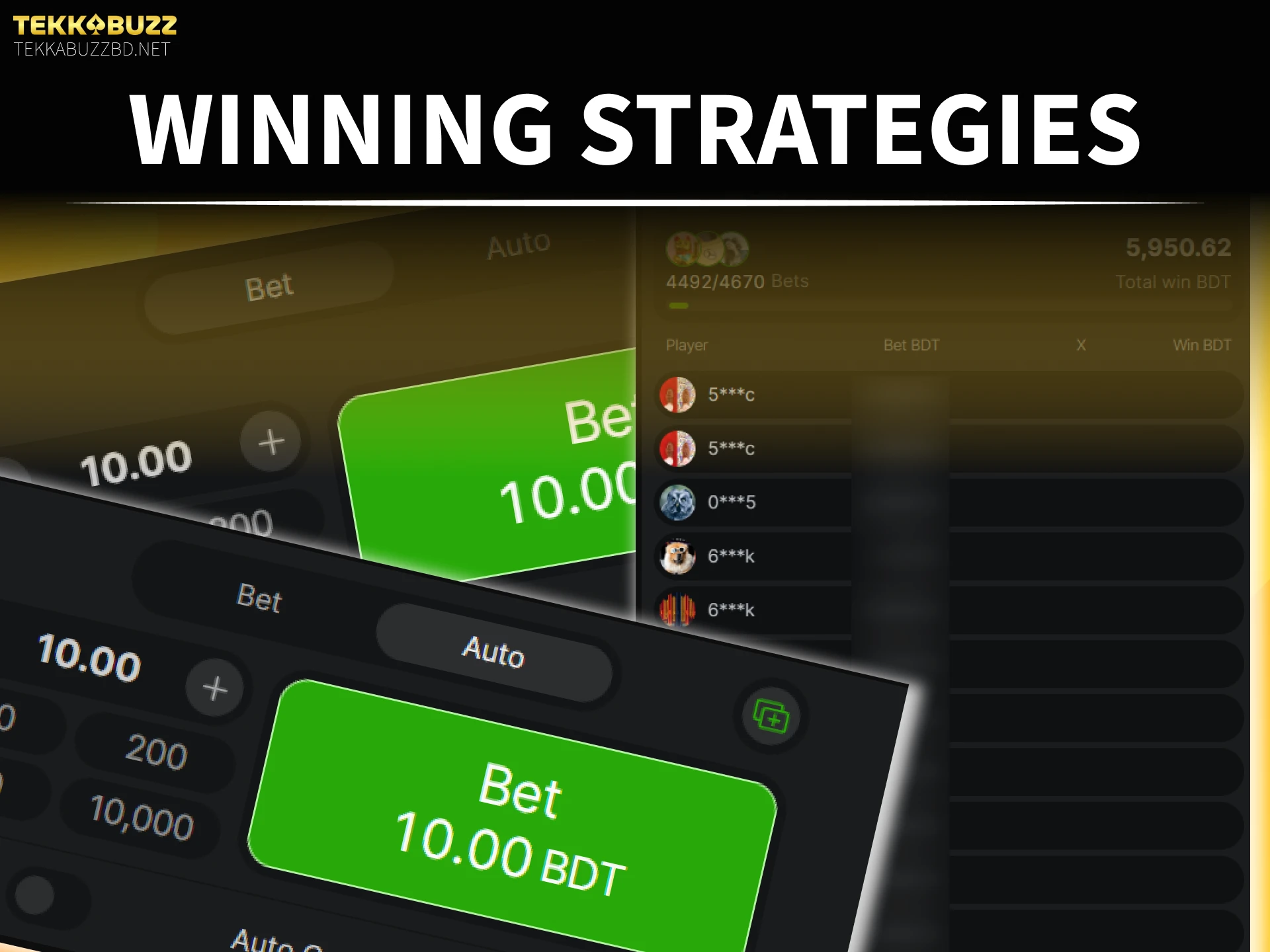 Apply winning strategies for TekkaBuzz Aviator to maximize your cash out.