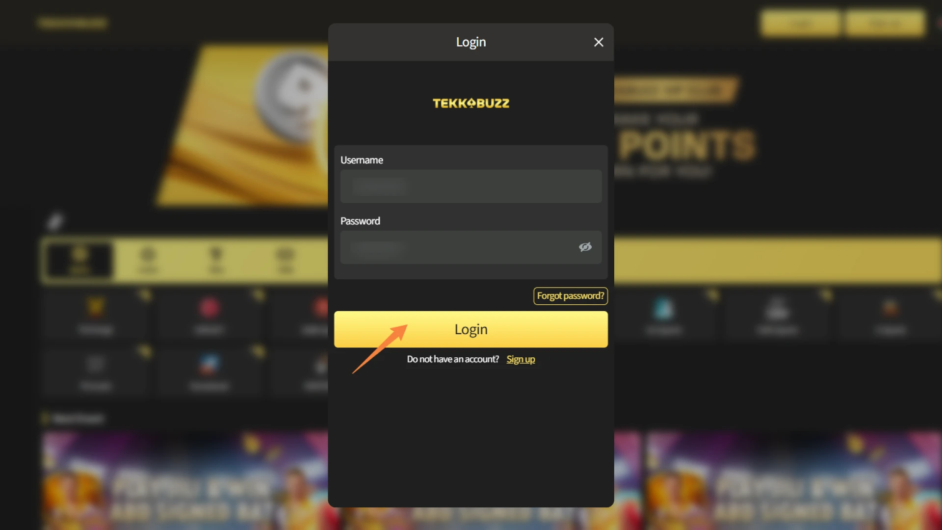 Access your TekkaBuzz login account for professional sports betting now.