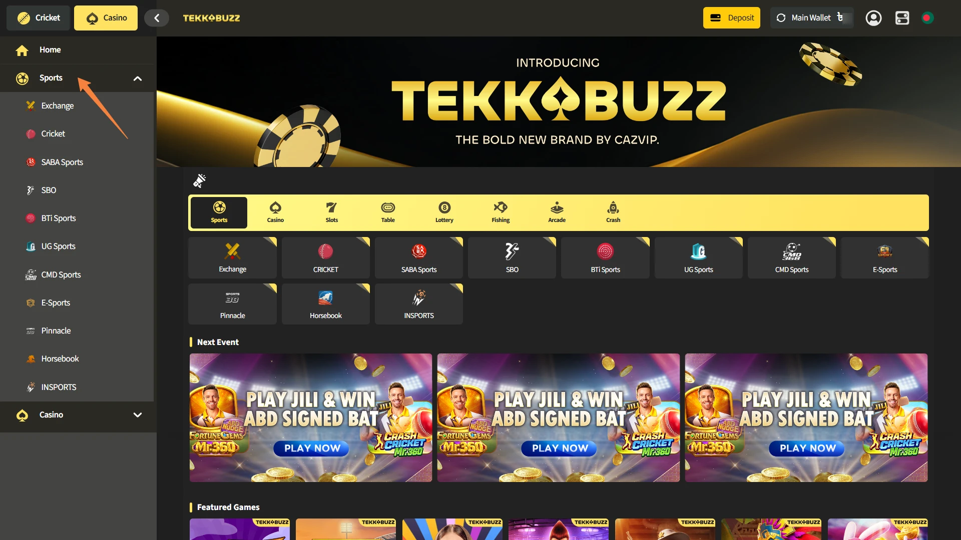 Access the official sportsbook to enjoy TekkaBuzz sports betting online.