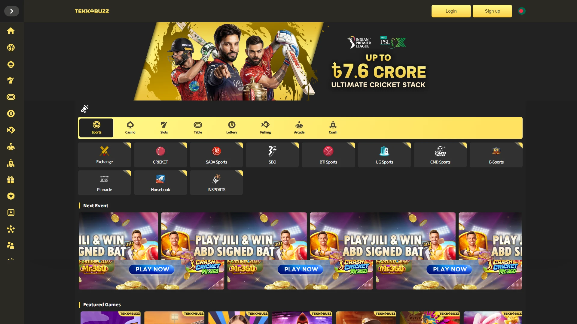 Visit the TekkaBuzz website to start your professional sports betting.
